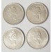CANADA 2000 . QUARTER 1/4 COINS . YEAR TO DATE . VARIETY OF 4 COINS 